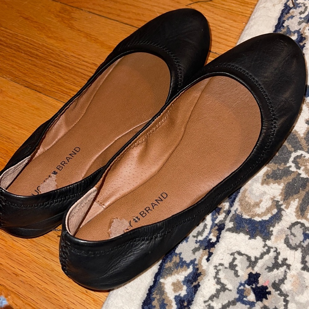 Lucky brand black flats